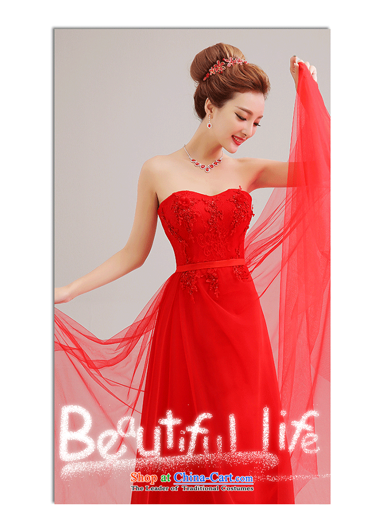 Yi is the new 2015 Love stylish anointed chest lace dress brides Sau San wedding dress red bride bows services long red XXL picture, prices, brand platters! The elections are supplied in the national character of distribution, so action, buy now enjoy more preferential! As soon as possible.