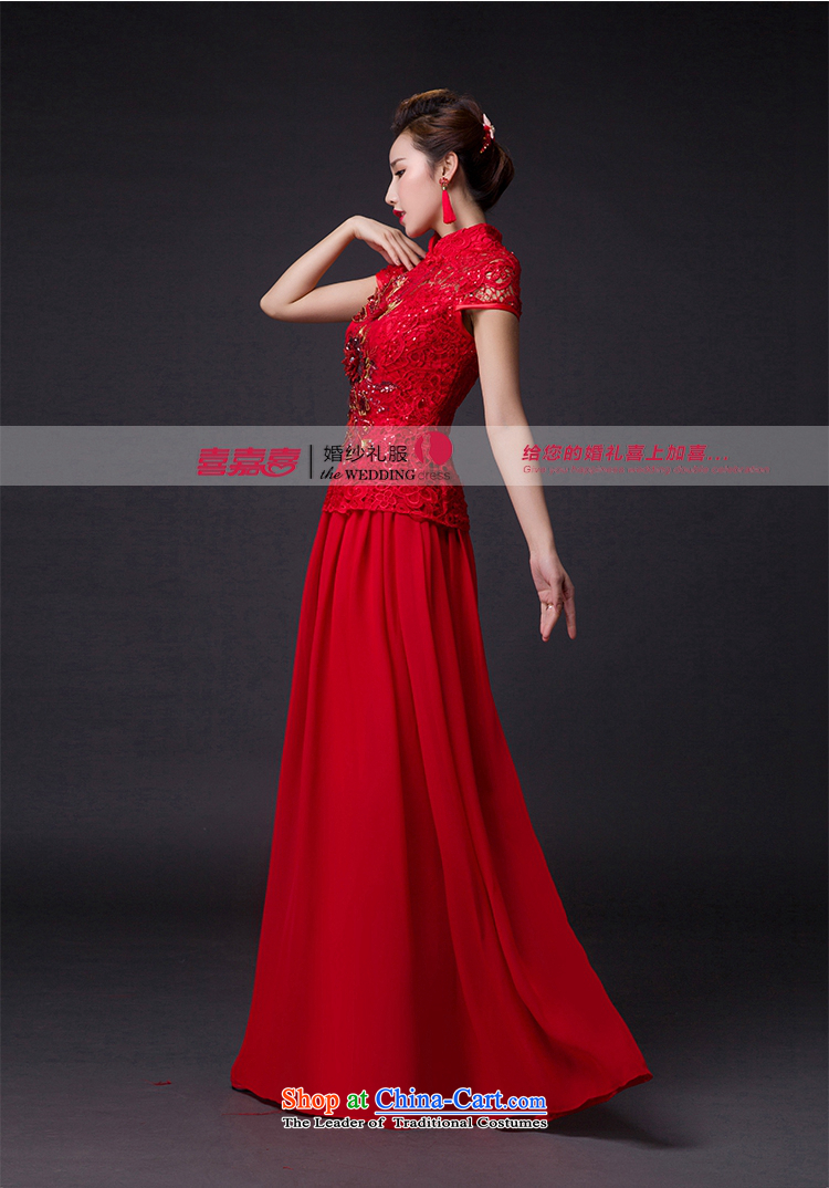 Hei Kaki 2015 new bows dress classic style of fine Antique Lace irrepressible tray clip dress skirt L014 RED XXL picture, prices, brand platters! The elections are supplied in the national character of distribution, so action, buy now enjoy more preferential! As soon as possible.