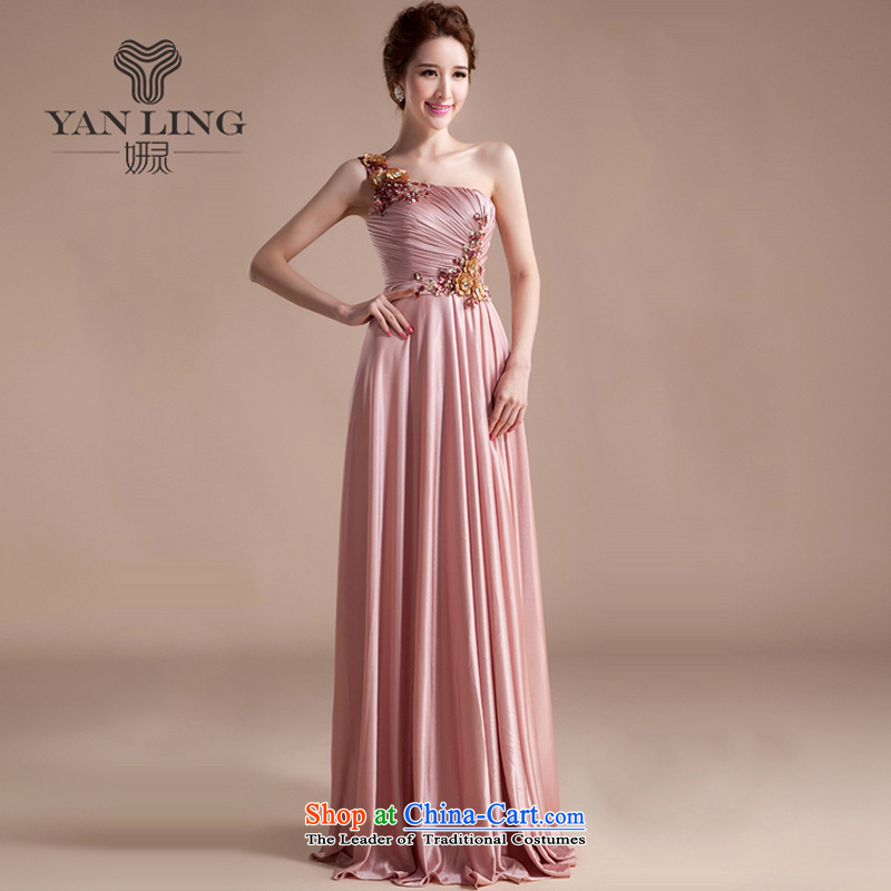 Charlene Choi Ling Lace Embroidery flowers shoulder red marriages bows service wedding dress evening long M, Charlene Choi spirit has been pressed pink shopping on the Internet