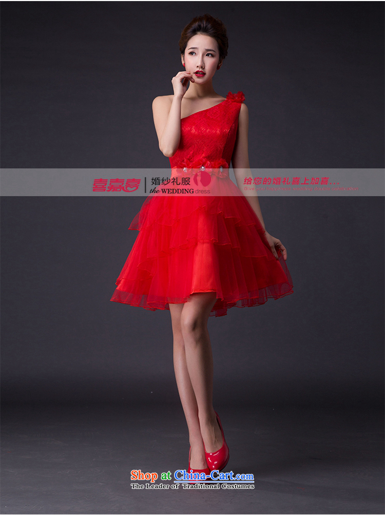 Hei Kaki 2015 new Korean elegant minimalist shoulder layers gauze stereo flowers bridesmaid services services JX08 graduated from red XL Photo, prices, brand platters! The elections are supplied in the national character of distribution, so action, buy now enjoy more preferential! As soon as possible.