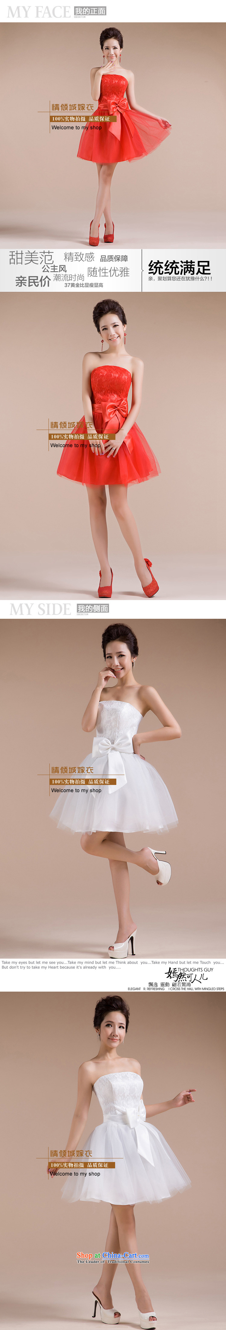 Charlene Choi Ling 2015 new sister in multi-color and feel happy Sau San sweet romantic wedding dresses bridesmaid skirt small LF-70 White M picture, prices, brand platters! The elections are supplied in the national character of distribution, so action, buy now enjoy more preferential! As soon as possible.