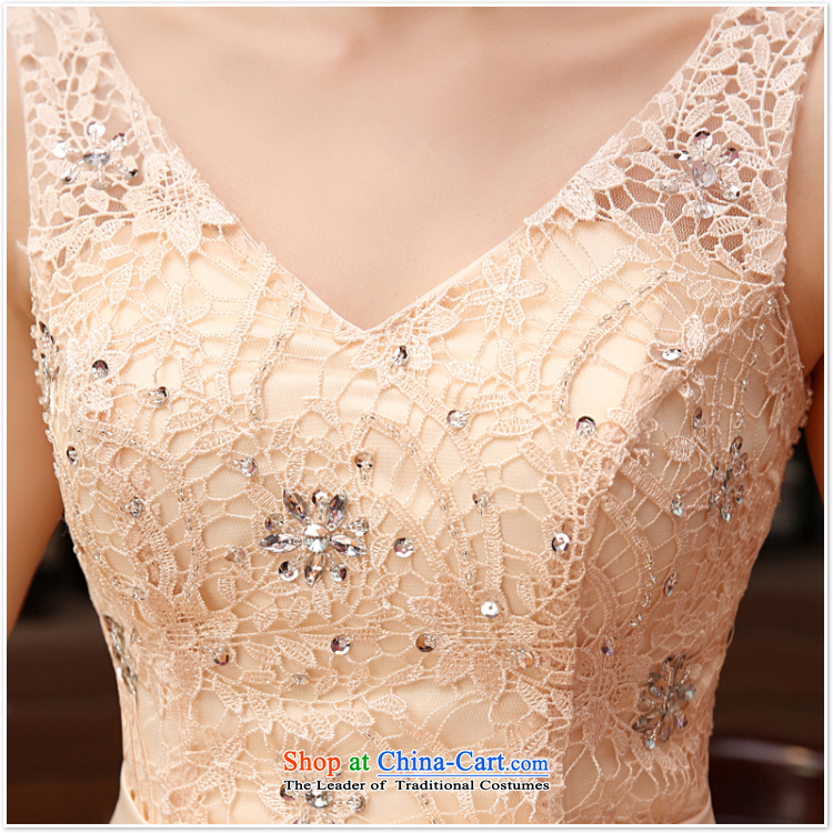 Charlene Choi Ling 2015 new lace wedding dresses, small short skirt evening dress performances bride services bridesmaid banquet bows service  m red L picture, prices, brand platters! The elections are supplied in the national character of distribution, so action, buy now enjoy more preferential! As soon as possible.
