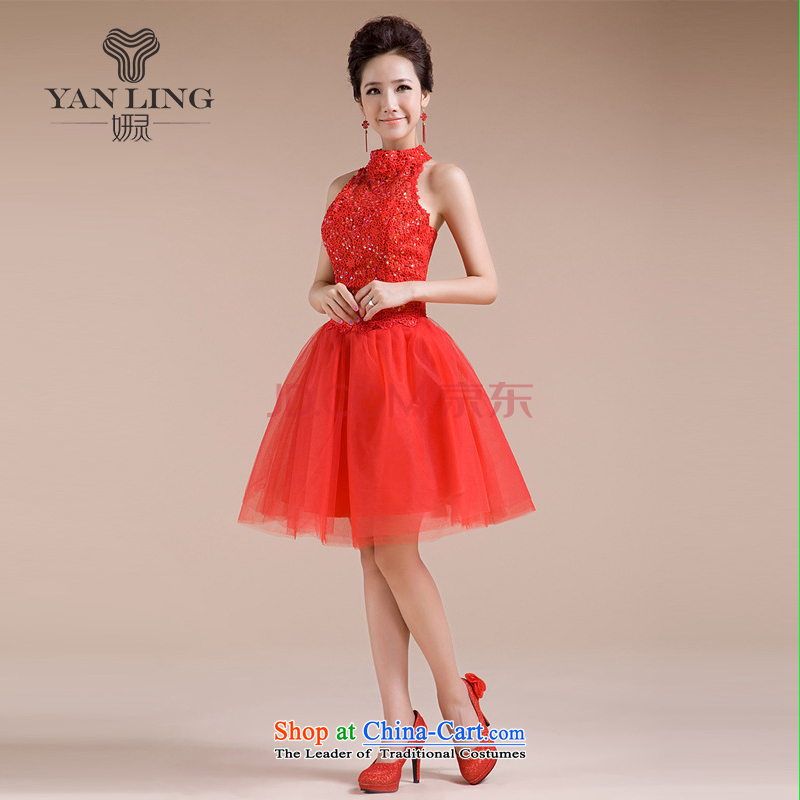Charlene Choi Spirit New Hang history 2015 engraving pattern on chip decor elegant sexy back small red , L, Yeon-dress LF158 spirit has been pressed shopping on the Internet