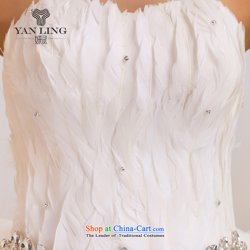 Charlene Choi Ling 2015 new stylish stars of the same short of marriages wedding dresses show services under the auspices of White spirit has been pressed XXL, Yeon shopping on the Internet