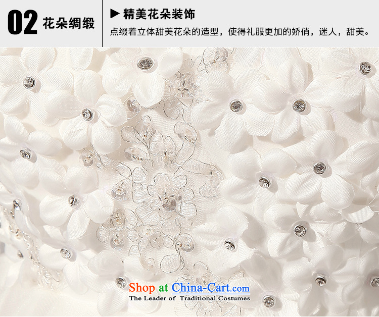 Charlene Choi Ling YANLING anointed, short skirts is chest diamond bridesmaid small dress in lawn before long after short skirt LF116 white L picture, prices, brand platters! The elections are supplied in the national character of distribution, so action, buy now enjoy more preferential! As soon as possible.