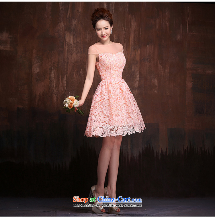Charlene Choi Ling bridesmaid short of small dress skirt marriages wedding fashion lace bows services bridesmaid services night J0001 XL Photo, prices, brand platters! The elections are supplied in the national character of distribution, so action, buy now enjoy more preferential! As soon as possible.
