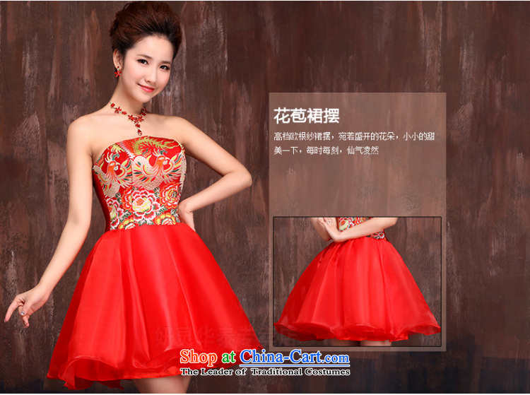 Charlene Choi Ling bridesmaid short, champagne color small dress skirt fashion clothing welcome drink lace bows services bridesmaid services later , prices, picture XL brand platters! The elections are supplied in the national character of distribution, so action, buy now enjoy more preferential! As soon as possible.