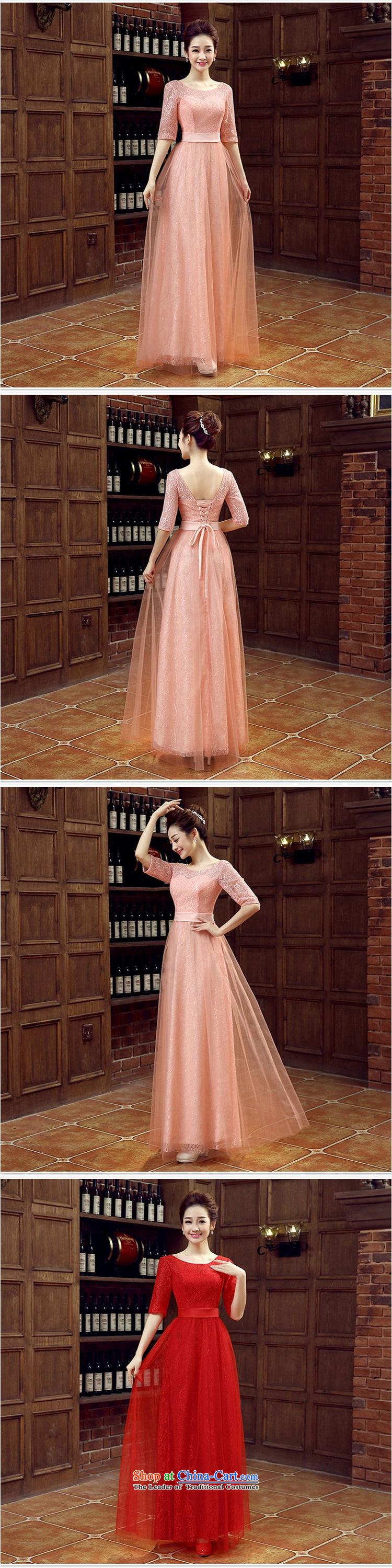 Charlene Choi Ling pink bride bridesmaid wedding dress marriage bows services shoulder evening long bride with the new 2015 Red XXL picture, prices, brand platters! The elections are supplied in the national character of distribution, so action, buy now enjoy more preferential! As soon as possible.