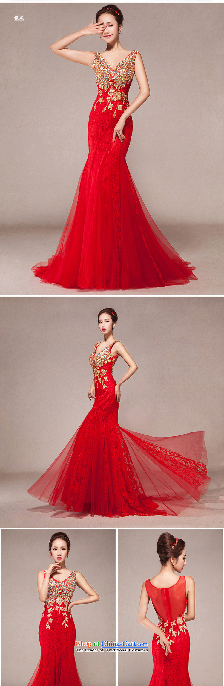 Charlene Choi Ling evening dresses 2015 annual meeting of the new drink service dress spring shoulders Sau San crowsfoot marriages long gown L picture, prices, brand platters! The elections are supplied in the national character of distribution, so action, buy now enjoy more preferential! As soon as possible.