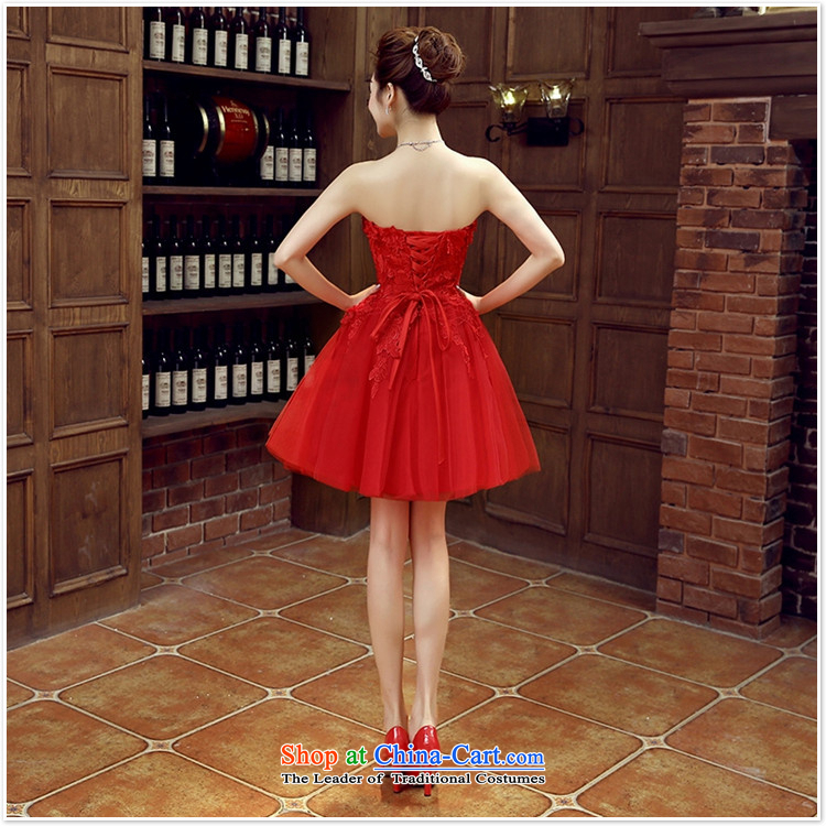 Charlene Choi Ling bride dress bows services new stylish wedding dresses red small female Dress Short, banquet spring and summer M picture, prices, brand platters! The elections are supplied in the national character of distribution, so action, buy now enjoy more preferential! As soon as possible.
