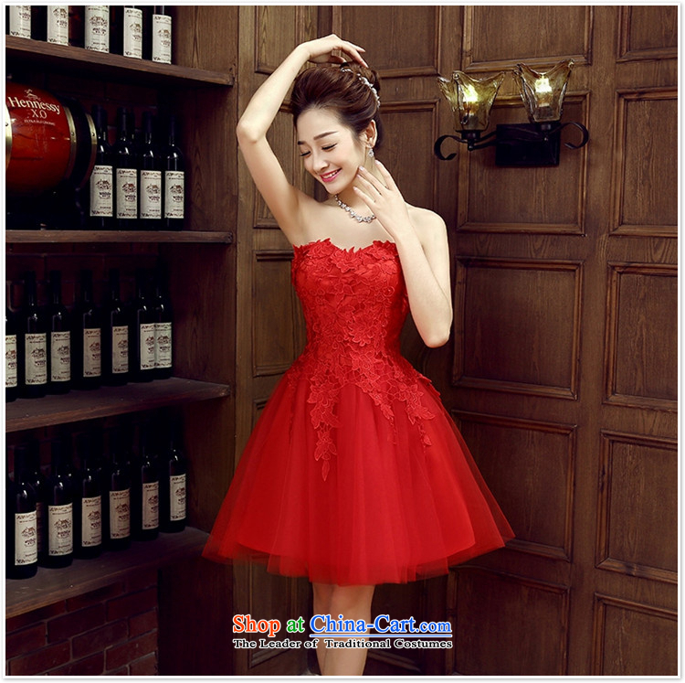 Charlene Choi Ling bride dress bows services new stylish wedding dresses red small female Dress Short, banquet spring and summer M picture, prices, brand platters! The elections are supplied in the national character of distribution, so action, buy now enjoy more preferential! As soon as possible.