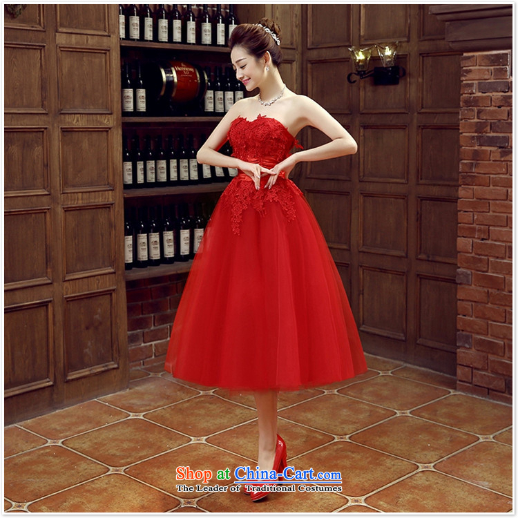 Charlene Choi Ling bride dress marriage services new marriage bows stylish small red dress female Dress Short, banquet spring and summer XXL picture, prices, brand platters! The elections are supplied in the national character of distribution, so action, buy now enjoy more preferential! As soon as possible.