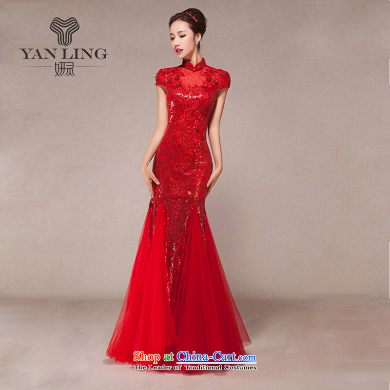 Charlene Choi Spirit New Spring 2015 married women serving Sau San crowsfoot gathering followed long evening dresses annual meeting under the auspices of dressL