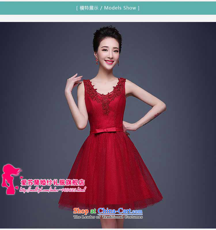 Evening dress new summer 2015 short, banquet dresses dress girl brides bows to marry a stylish field shoulder XXXL red picture, prices, brand platters! The elections are supplied in the national character of distribution, so action, buy now enjoy more preferential! As soon as possible.