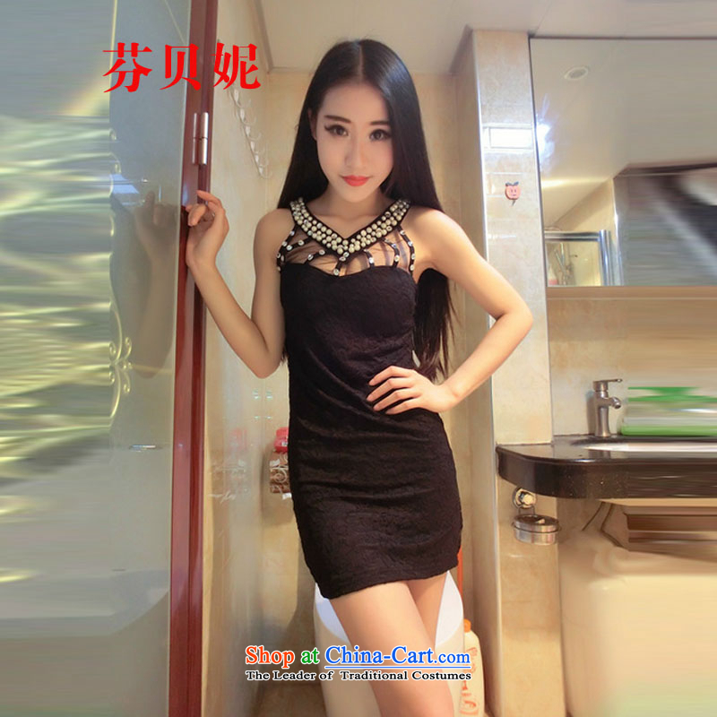 Leung Pui-process nails Connie 2015 bead dress code are white L9923 dresses, Leung Pui Ni (FABENE) , , , shopping on the Internet