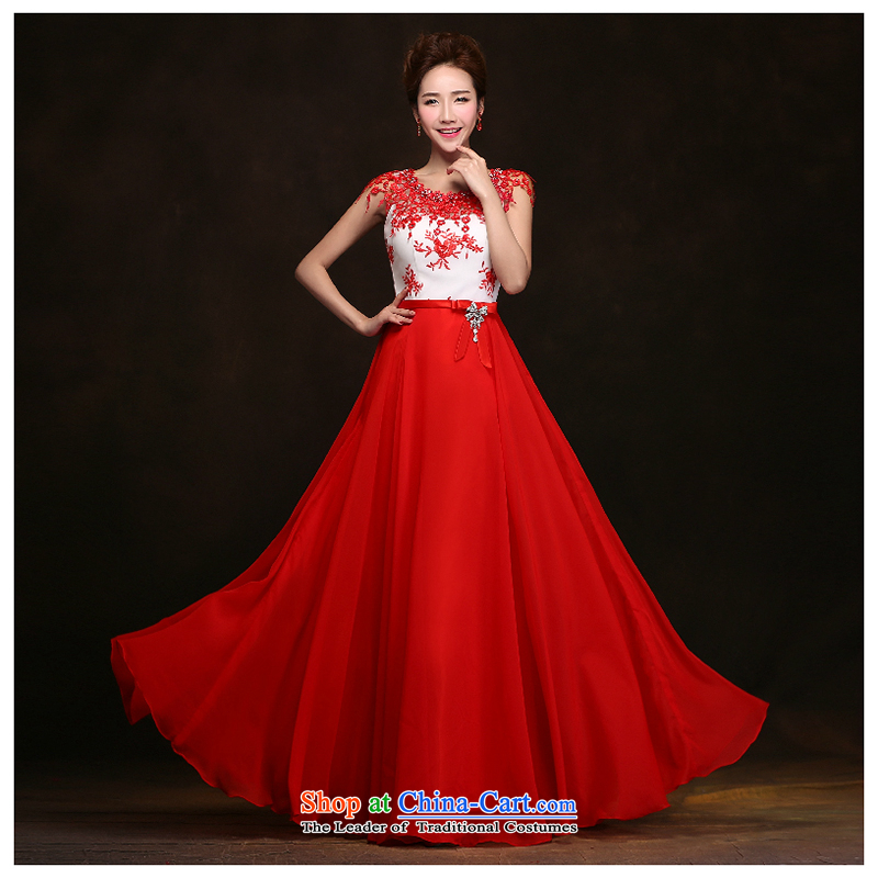 The first white into about 2015 new marriages bows services hosted a long red banquet marriage bridesmaid skirt blue bridesmaid blue , L, white home services into about shopping on the Internet has been pressed.