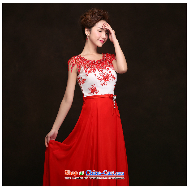 The first white into about 2015 new marriages bows services hosted a long red banquet marriage bridesmaid skirt blue bridesmaid blue , L, white home services into about shopping on the Internet has been pressed.