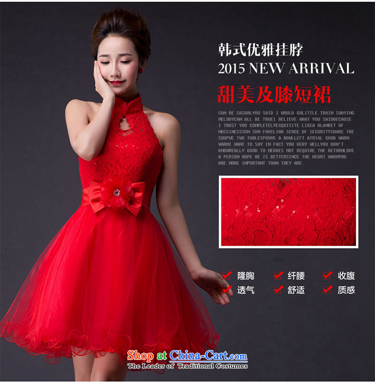 Hei Kaki wedding dresses 2015 new sexy Korean version of the Princess Bride also integrated with short-hang, irrepressible bon bon skirt bridesmaid JX10 serving champagne color pictures, prices, XS brand platters! The elections are supplied in the national character of distribution, so action, buy now enjoy more preferential! As soon as possible.