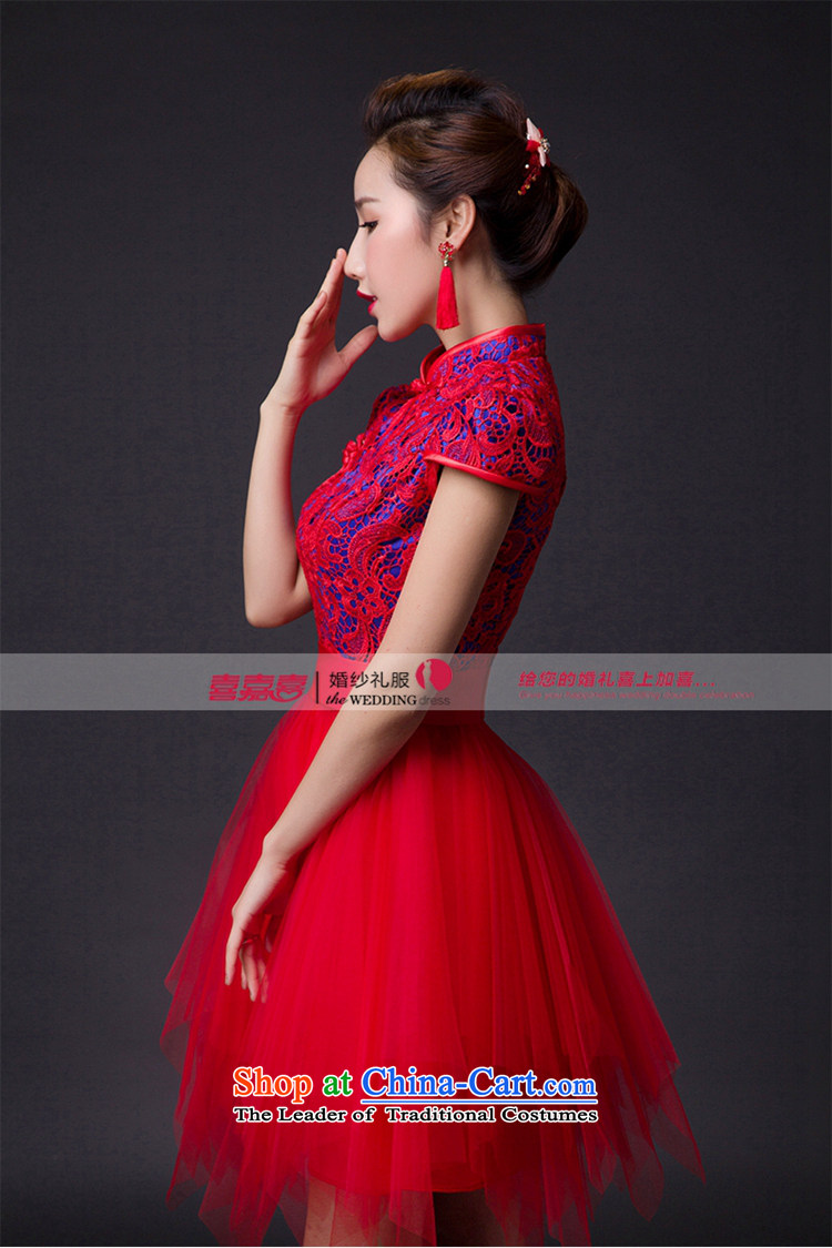 Hei Kaki 2015 new bows dress classic style of fine Antique Lace irrepressible tray clip dress skirt L008 wine red S picture, prices, brand platters! The elections are supplied in the national character of distribution, so action, buy now enjoy more preferential! As soon as possible.