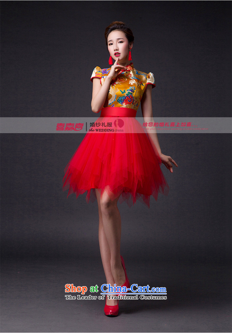 Hei Kaki 2015 new bows dress classic collar Stylish retro gauze irrepressible tray clip dress skirt L009 apricot left Tailored size picture, prices, brand platters! The elections are supplied in the national character of distribution, so action, buy now enjoy more preferential! As soon as possible.