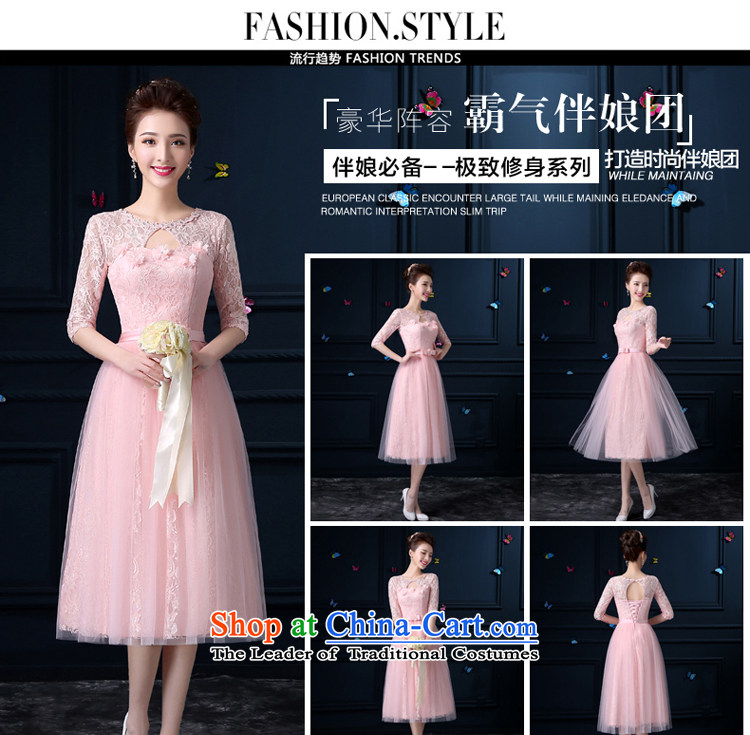 The privilege of serving-leung 2015 new bridesmaid to serve in the summer the girl long gown bridesmaid to serve small sister mission bridesmaid skirt round-neck collar dripping-dong in cuff 3XL - Picture, prices, brand platters! The elections are supplied in the national character of distribution, so action, buy now enjoy more preferential! As soon as possible.