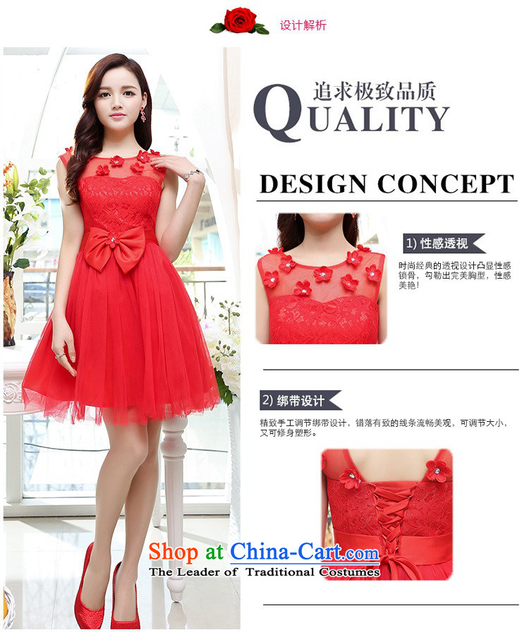 Upscale dress lace round-neck collar dresses sleeveless dress bon bon skirt 2015 Summer New flower bud skirt wedding dress bridesmaid skirt princess purple XL Photo, prices, brand platters! The elections are supplied in the national character of distribution, so action, buy now enjoy more preferential! As soon as possible.