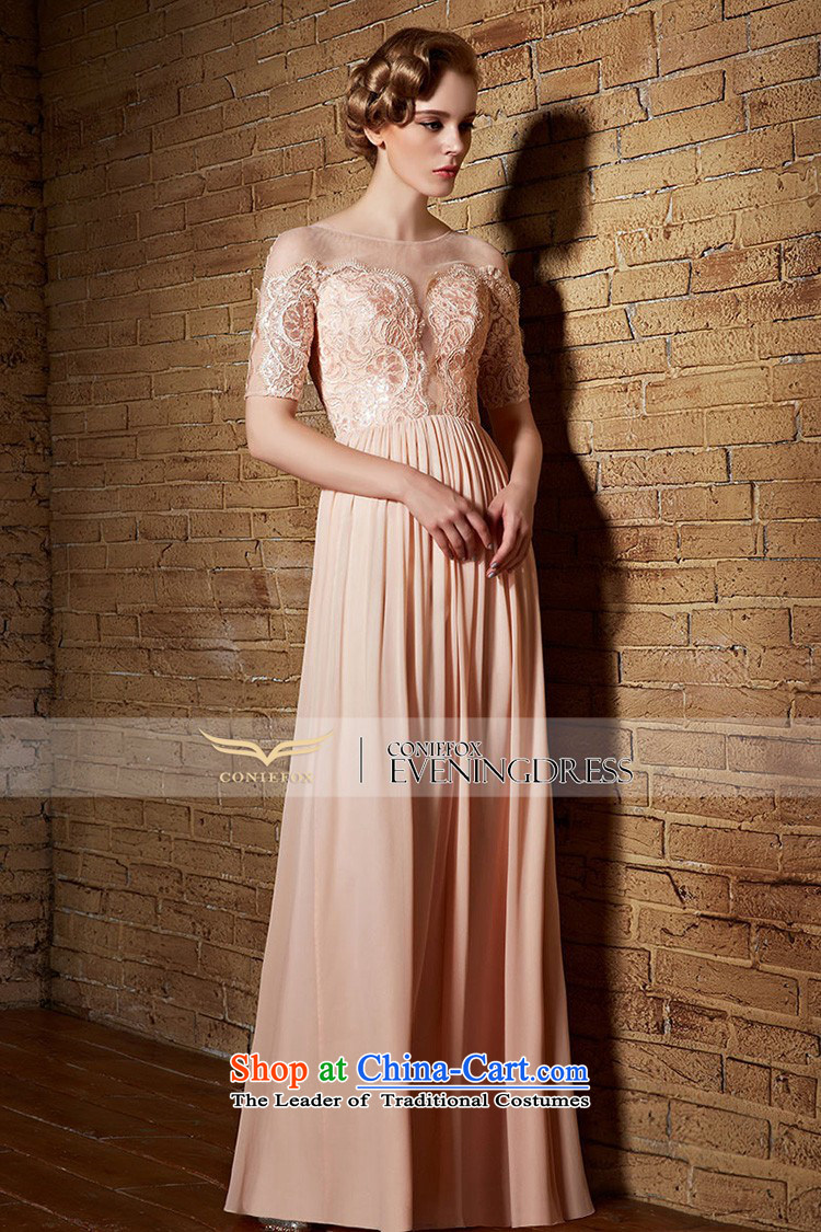 Creative Fox evening dresses 2015 New banquet evening dresses lace pink bride bridesmaid dress long high toasting champagne evening dresses waist long skirt picture color M pictures were 30,839 abducted, prices, brand platters! The elections are supplied in the national character of distribution, so action, buy now enjoy more preferential! As soon as possible.