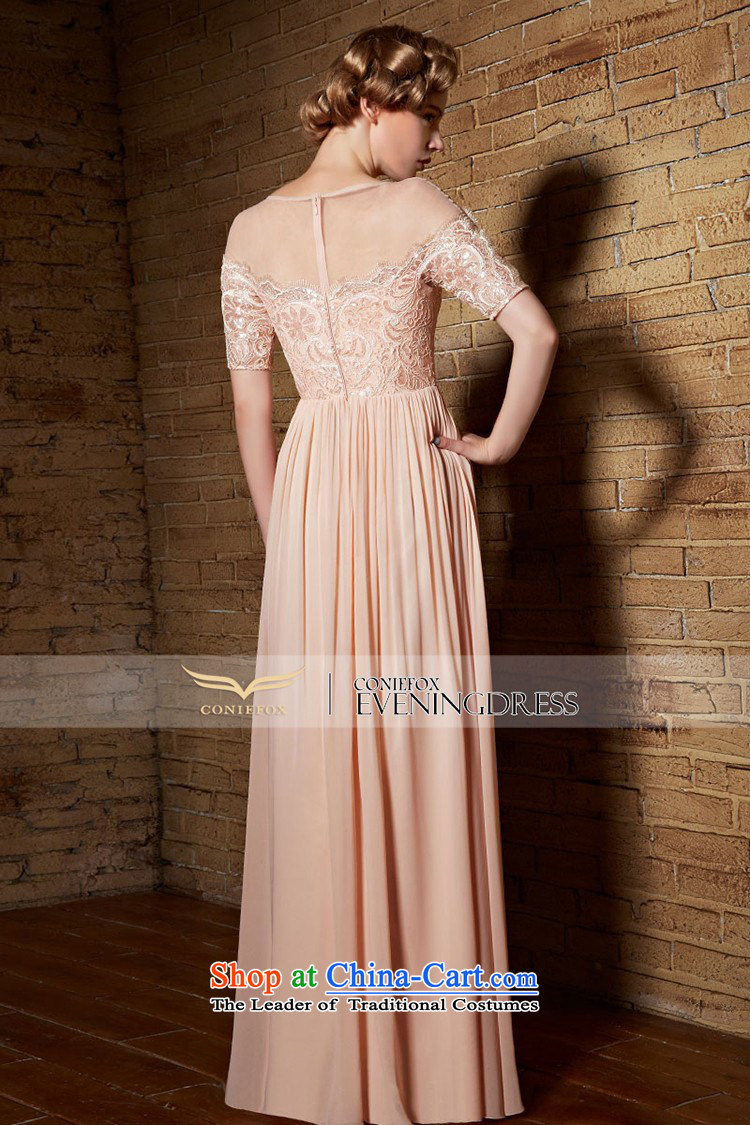 Creative Fox evening dresses 2015 New banquet evening dresses lace pink bride bridesmaid dress long high toasting champagne evening dresses waist long skirt picture color M pictures were 30,839 abducted, prices, brand platters! The elections are supplied in the national character of distribution, so action, buy now enjoy more preferential! As soon as possible.