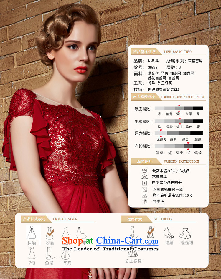Creative Fox evening dresses embroidery lace dresses 2015 Long bridesmaid dress evening dresses Sau San marriages bows to dress long skirt 30828 color picture pictures, prices, XL brand platters! The elections are supplied in the national character of distribution, so action, buy now enjoy more preferential! As soon as possible.