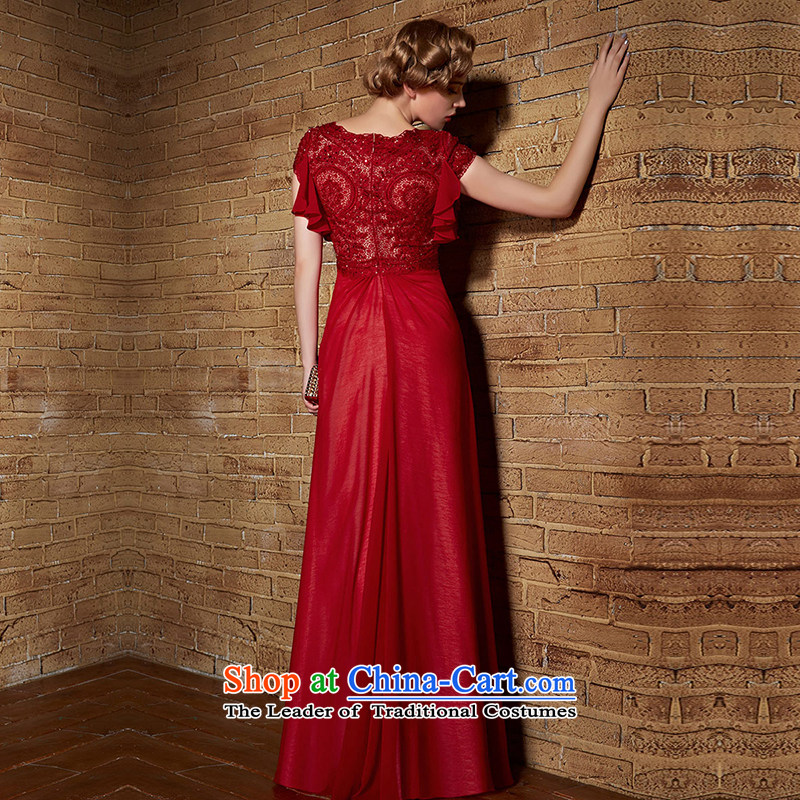 Creative Fox evening dresses embroidery lace dresses 2015 Long bridesmaid dress evening dresses Sau San marriages bows to dress long skirt 30828 picture color XL, creative Fox (coniefox) , , , shopping on the Internet