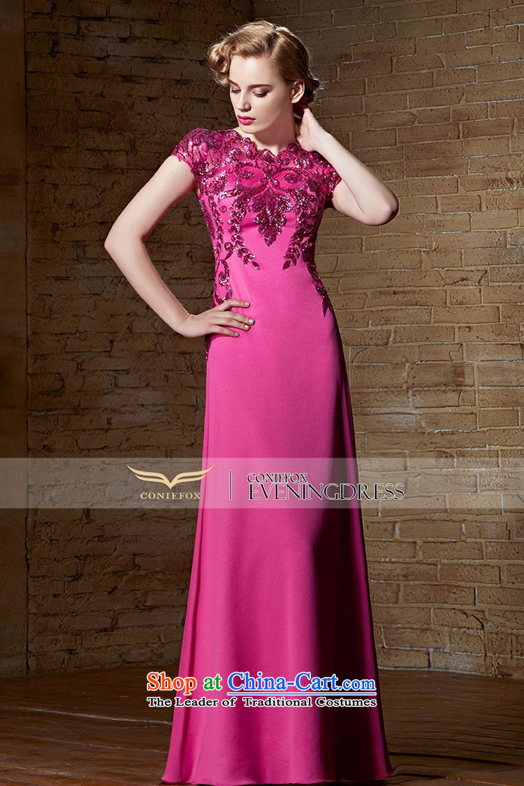 Creative Fox banquet evening dress elegant evening performances dress moderator Sau San long skirt female evening drink service bridal dresses in red 30899 Yingbin L picture, prices, brand platters! The elections are supplied in the national character of distribution, so action, buy now enjoy more preferential! As soon as possible.