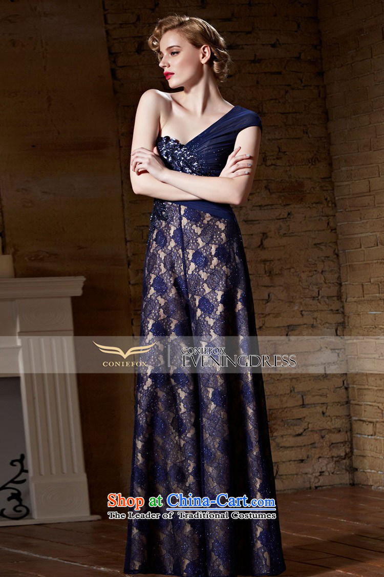Creative Fox evening dresses聽2015 new sexy shoulder dress long skirt blue long gown evening dresses services under the auspices of the annual bows 82156 color picture聽pictures, prices, XXL brand platters! The elections are supplied in the national character of distribution, so action, buy now enjoy more preferential! As soon as possible.