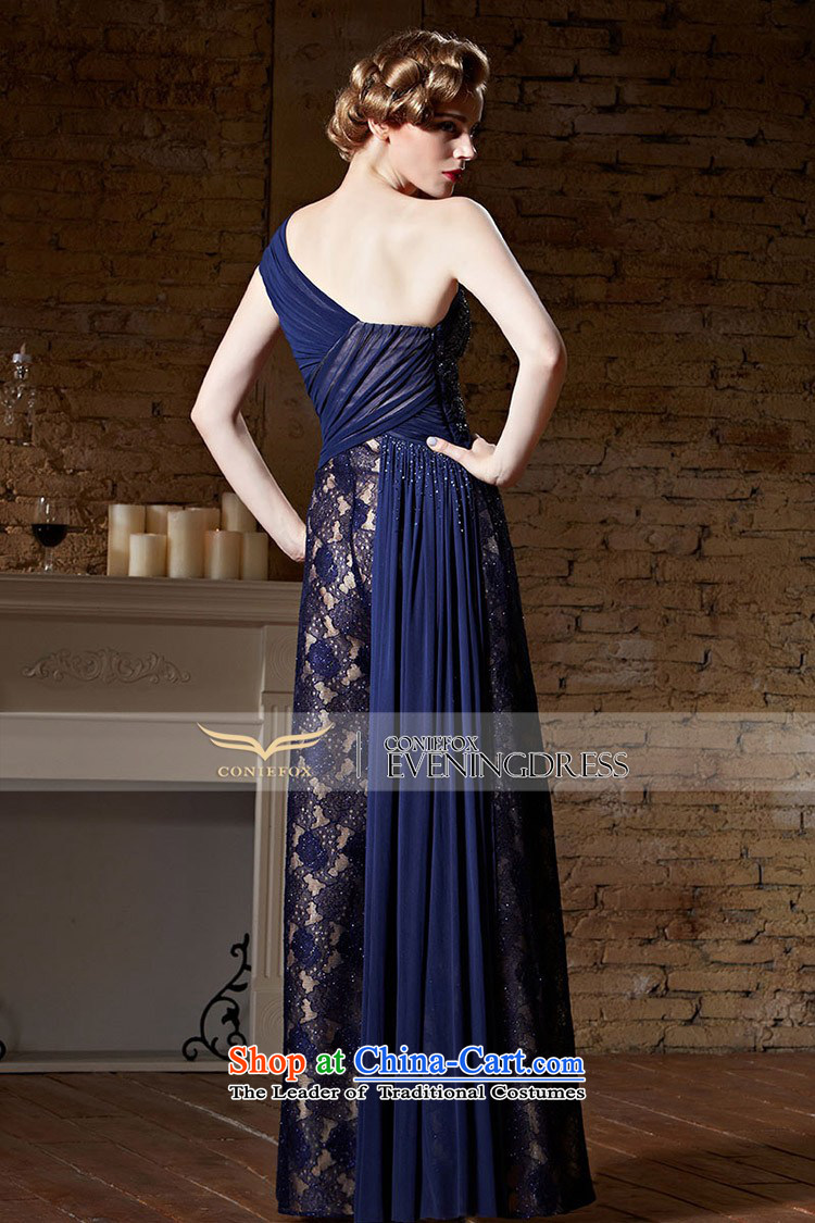Creative Fox evening dresses聽2015 new sexy shoulder dress long skirt blue long gown evening dresses services under the auspices of the annual bows 82156 color picture聽pictures, prices, XXL brand platters! The elections are supplied in the national character of distribution, so action, buy now enjoy more preferential! As soon as possible.