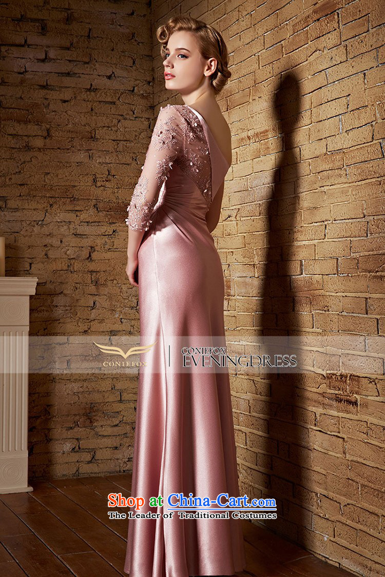 Creative Fox evening dresses pink shoulder lace bride wedding dress elegant long bridesmaid dress chaired performances long skirt dresses dress welcome 30853 color picture pictures, prices, XL brand platters! The elections are supplied in the national character of distribution, so action, buy now enjoy more preferential! As soon as possible.
