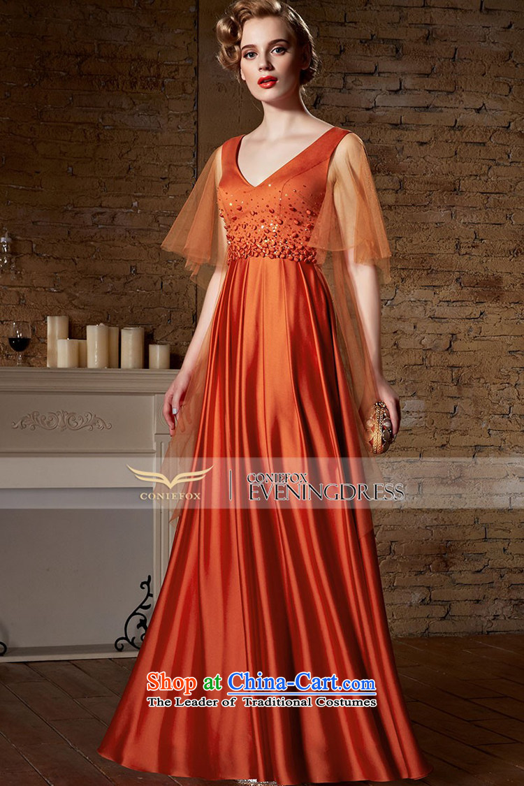Creative Fox evening dresses long gown bows service banquet Sau San female bridesmaid dress V-Neck dress annual meeting under the auspices of evening performances dress long skirt聽82180聽color picture聽pictures, prices, XL brand platters! The elections are supplied in the national character of distribution, so action, buy now enjoy more preferential! As soon as possible.