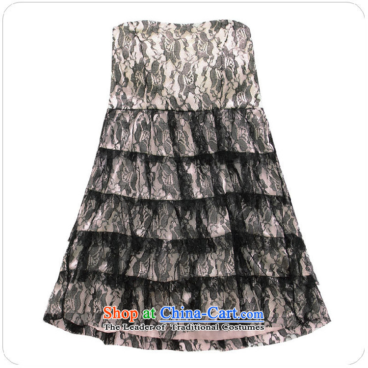 C.o.d. 2015 new larger dress Sleek and Sexy bare shoulders and chest lace dresses slips evening night with show skirts blue skirt cake XL about 120-140 catty picture, prices, brand platters! The elections are supplied in the national character of distribution, so action, buy now enjoy more preferential! As soon as possible.