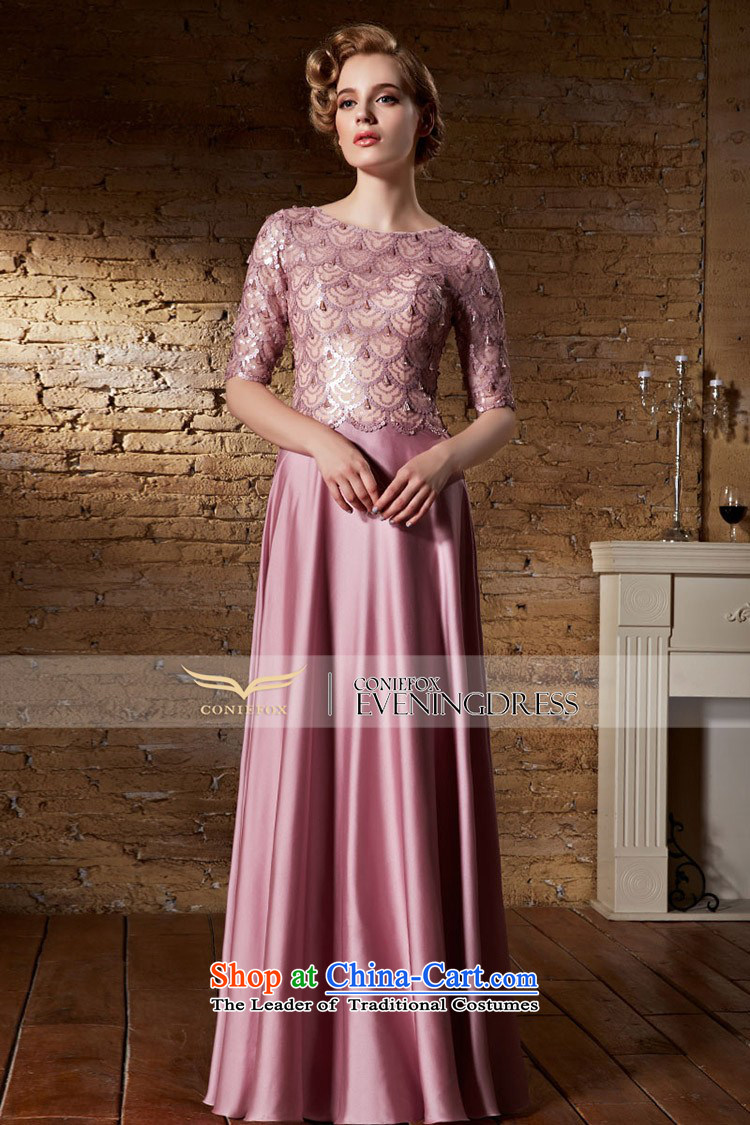 Creative Fox evening dresses pink dresses marriages bows service long evening dress up in evening dress cuff banquet hosted long skirt dress 30859 aubergine XXL picture, prices, brand platters! The elections are supplied in the national character of distribution, so action, buy now enjoy more preferential! As soon as possible.