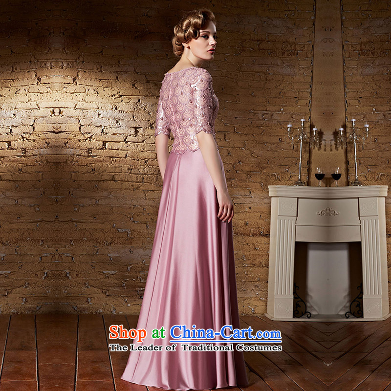 Creative Fox evening dresses pink dresses marriages bows service long evening dress in bright Banquet dress evening cuff long skirt 30859 aubergine XXL, under the auspices of dress creative Fox (coniefox) , , , shopping on the Internet