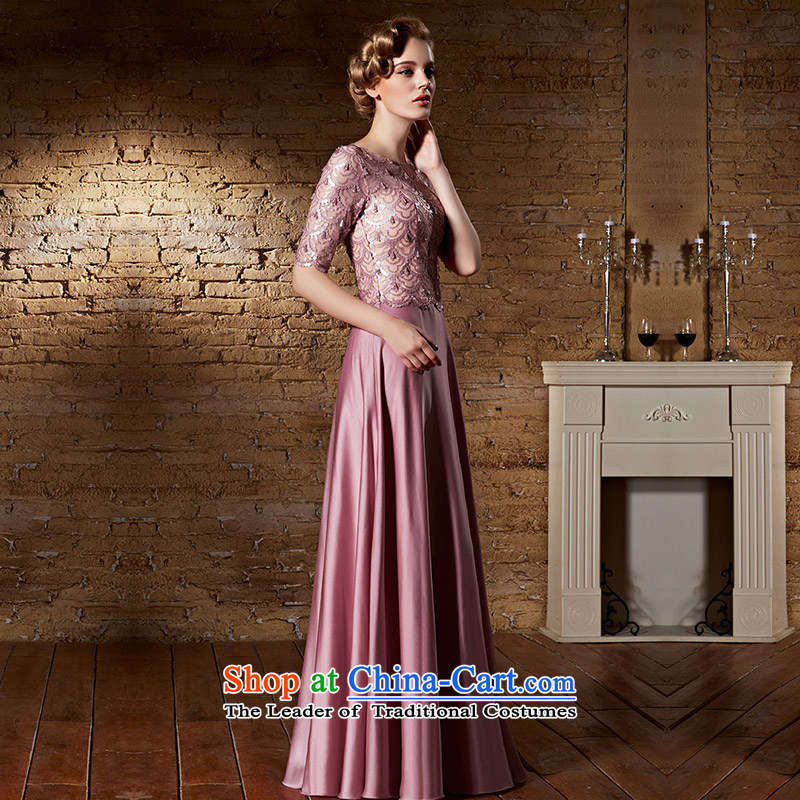 Creative Fox evening dresses pink dresses marriages bows service long evening dress in bright Banquet dress evening cuff long skirt 30859 aubergine XXL, under the auspices of dress creative Fox (coniefox) , , , shopping on the Internet