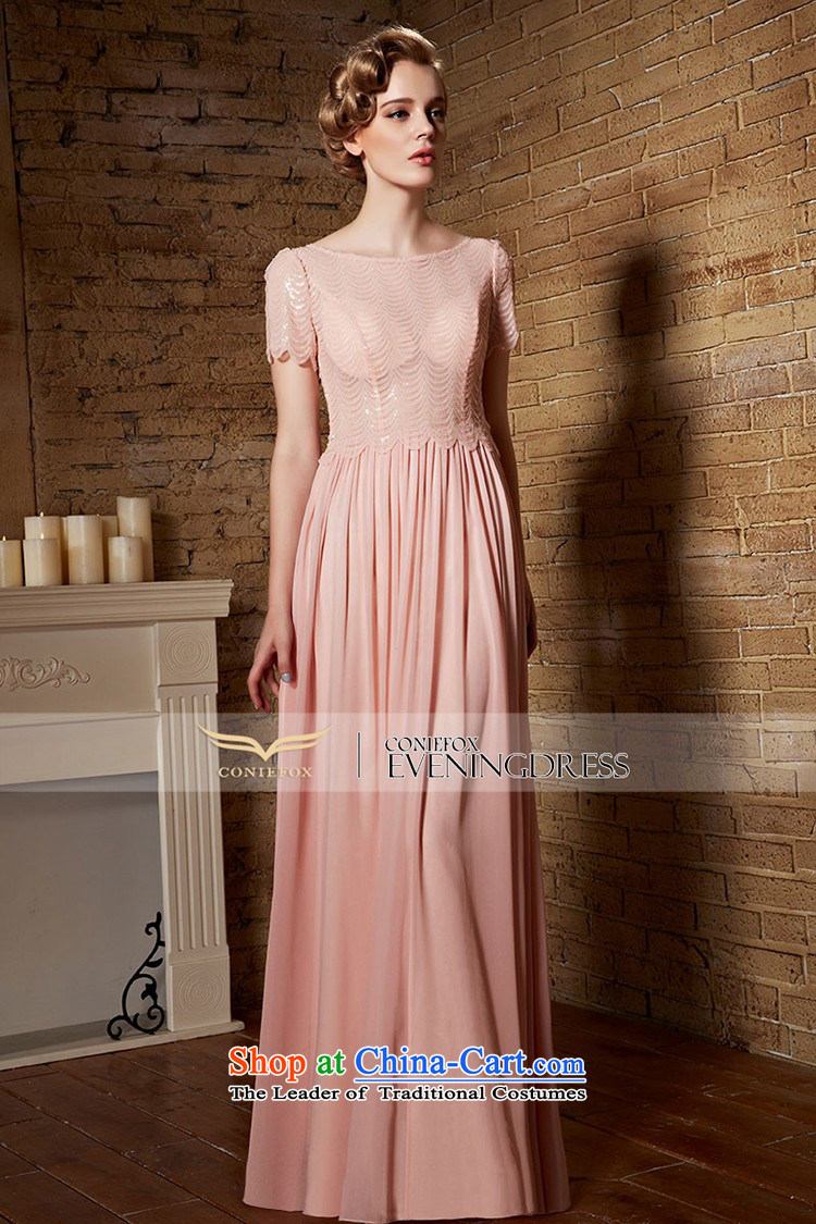 Creative Fox evening dresses long pink bride bridesmaid dress bows services wedding dresses silk lei short-sleeved banquet dress moderator dress long skirt 30838 color pictures picture, prices, L brand platters! The elections are supplied in the national character of distribution, so action, buy now enjoy more preferential! As soon as possible.