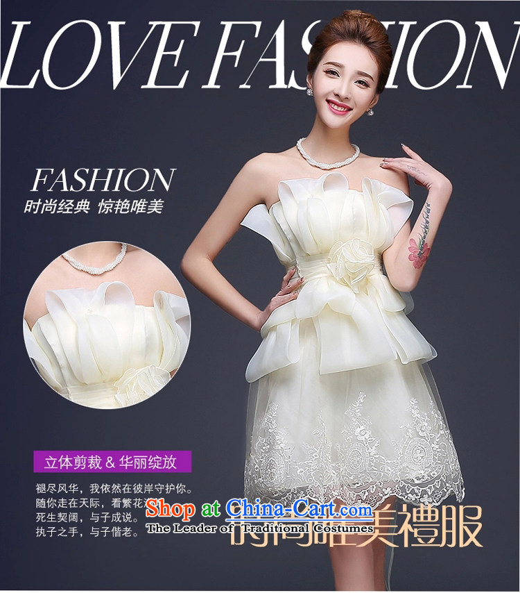 Pure Love bamboo yarn 2015 new dresses and bows Service, Bridal Bridesmaid Services Mary Magdalene chest marriage small dress dresses summer champagne color S picture, prices, brand platters! The elections are supplied in the national character of distribution, so action, buy now enjoy more preferential! As soon as possible.