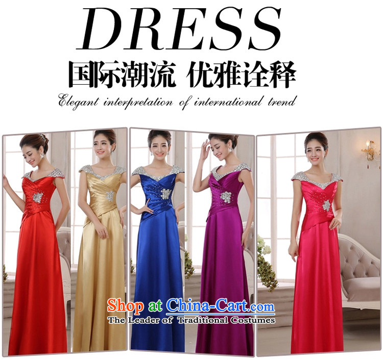 Pure Love bamboo yarn 2015 new Korean fashion Sau San dress marriages long drink service banquet moderator evening dresses summer large red XL Photo, prices, brand platters! The elections are supplied in the national character of distribution, so action, buy now enjoy more preferential! As soon as possible.