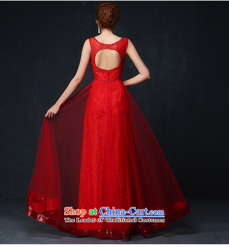 The new 2015 Luang dress shoulders long banquet SMD Red Dress bride will serve the summer bows meat pink XL Photo, prices, brand platters! The elections are supplied in the national character of distribution, so action, buy now enjoy more preferential! As soon as possible.