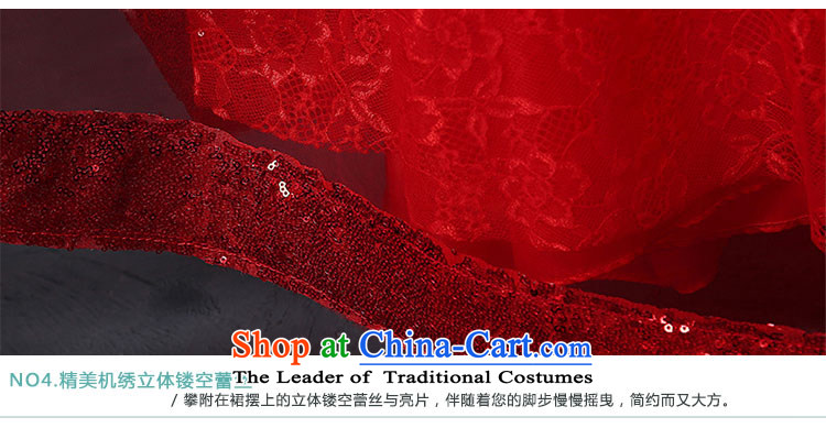 The new 2015 Luang dress shoulders long banquet SMD Red Dress bride will serve the summer bows meat pink XL Photo, prices, brand platters! The elections are supplied in the national character of distribution, so action, buy now enjoy more preferential! As soon as possible.