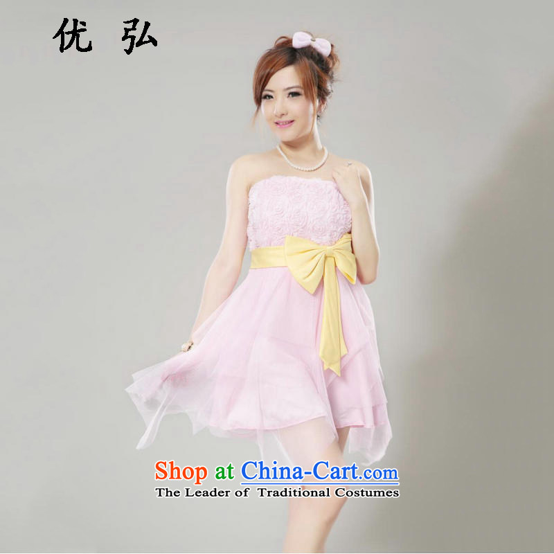 Optimize new dresses collision Hong-colored short of Hamor bow tie bows services bridesmaid Chest dinner dress new mz5101 purple, Optimize Philip code are , , , shopping on the Internet
