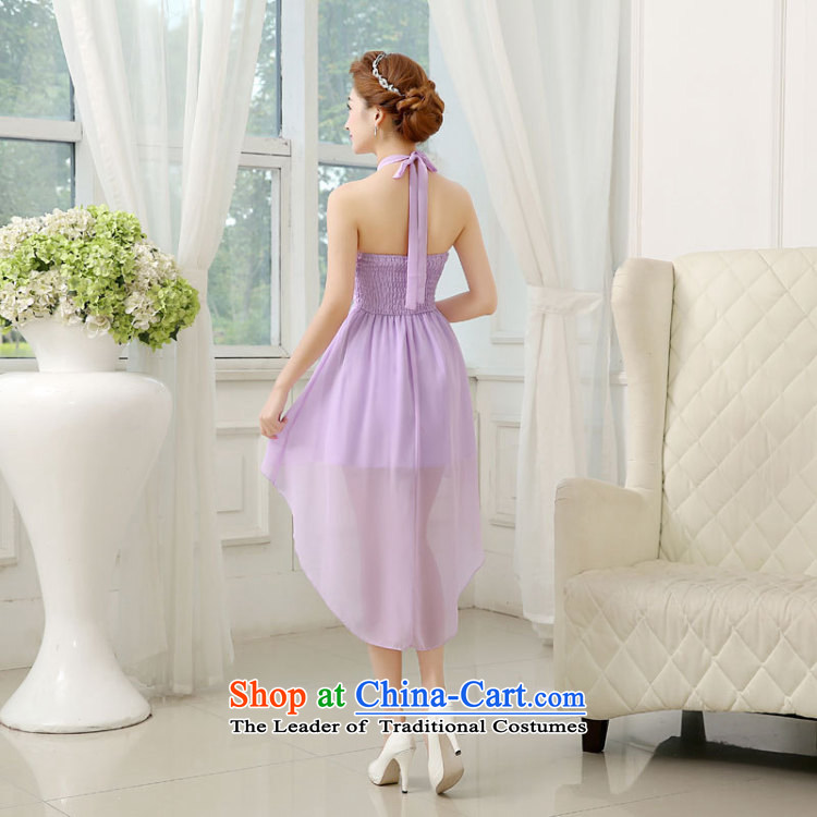 Naoji summer bridesmaid services sister dresses short of marriages bows to the girl will small evening dresses 6404 light purple are code picture, prices, brand platters! The elections are supplied in the national character of distribution, so action, buy now enjoy more preferential! As soon as possible.
