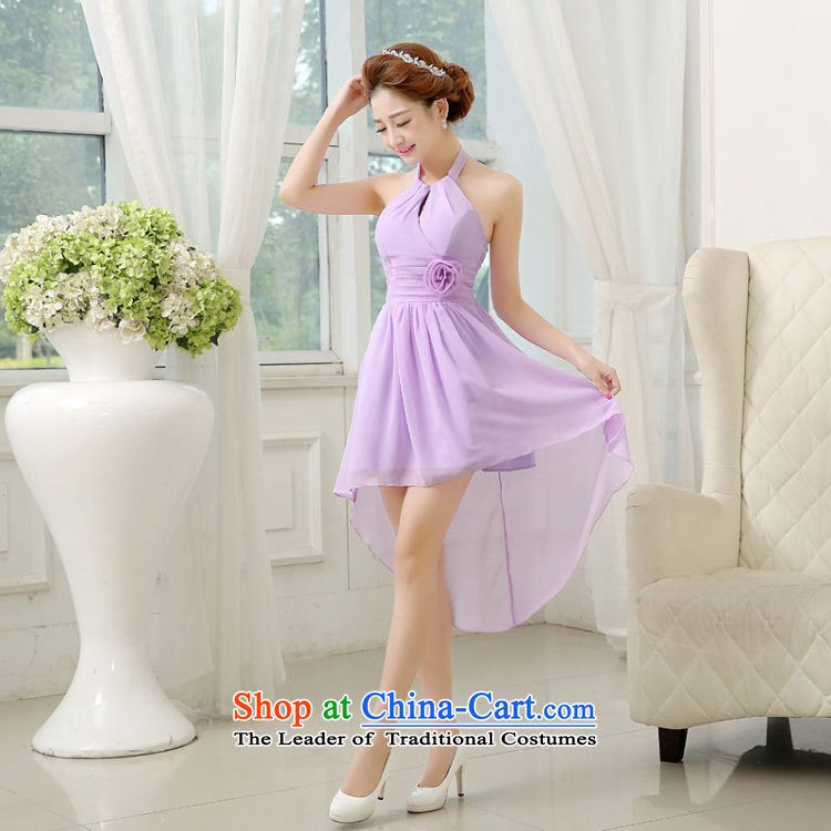 Naoji summer bridesmaid services sister dresses short of marriages bows to the girl will small evening dresses 6404 light purple are code picture, prices, brand platters! The elections are supplied in the national character of distribution, so action, buy now enjoy more preferential! As soon as possible.