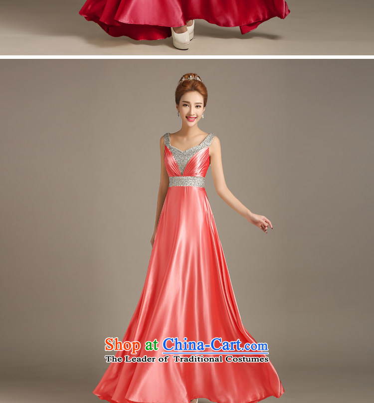 The first white into about 2015 summer evening dresses new marriages banquet bows services shoulder won Sau San moderator evening dresses female long watermelon red tailored customer service contact pictures, prices, brand platters! The elections are supplied in the national character of distribution, so action, buy now enjoy more preferential! As soon as possible.