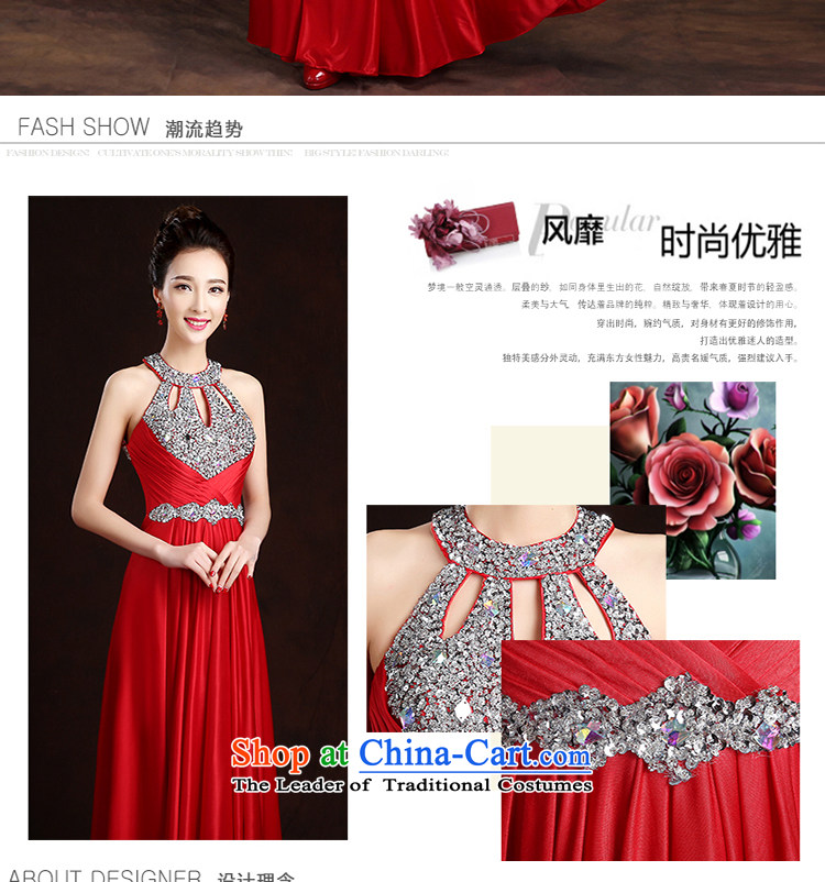 The first white into about 2015 new hang also dress moderator evening banquet and sexy long red bride bows services Haru-onna red S picture, prices, brand platters! The elections are supplied in the national character of distribution, so action, buy now enjoy more preferential! As soon as possible.