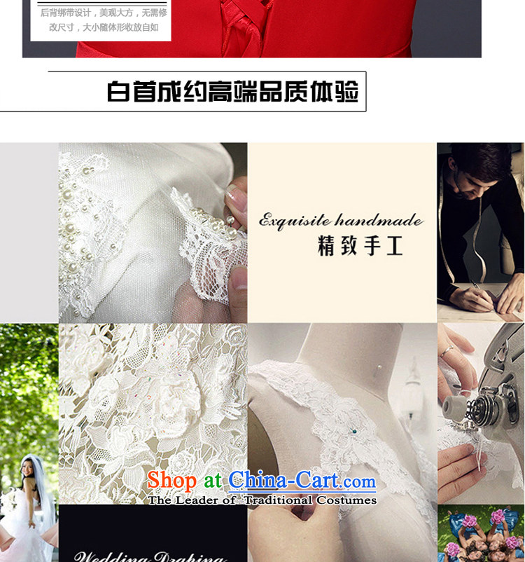 The first white into about 2015 new hang also dress moderator evening banquet and sexy long red bride bows services Haru-onna red S picture, prices, brand platters! The elections are supplied in the national character of distribution, so action, buy now enjoy more preferential! As soon as possible.